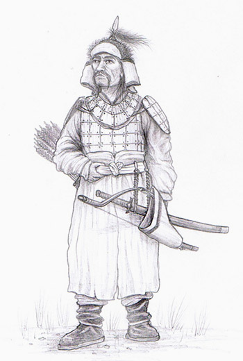Mongolen-Krieger